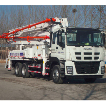 Fabriqué en Chine Isuzu 37m Camion à pompe à béton